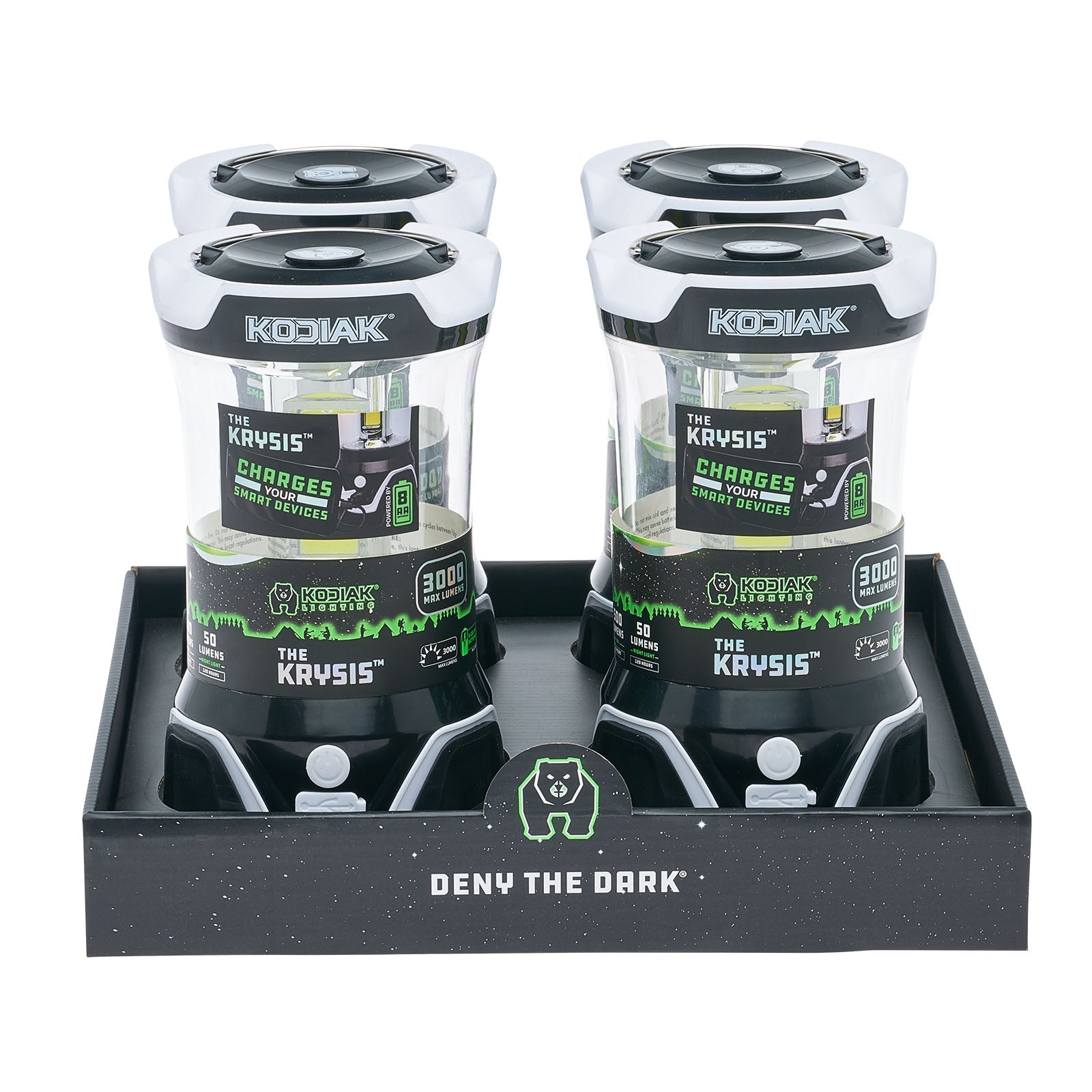 Kodiak® Krysis® 3000 Lumen Battery Powered Lantern