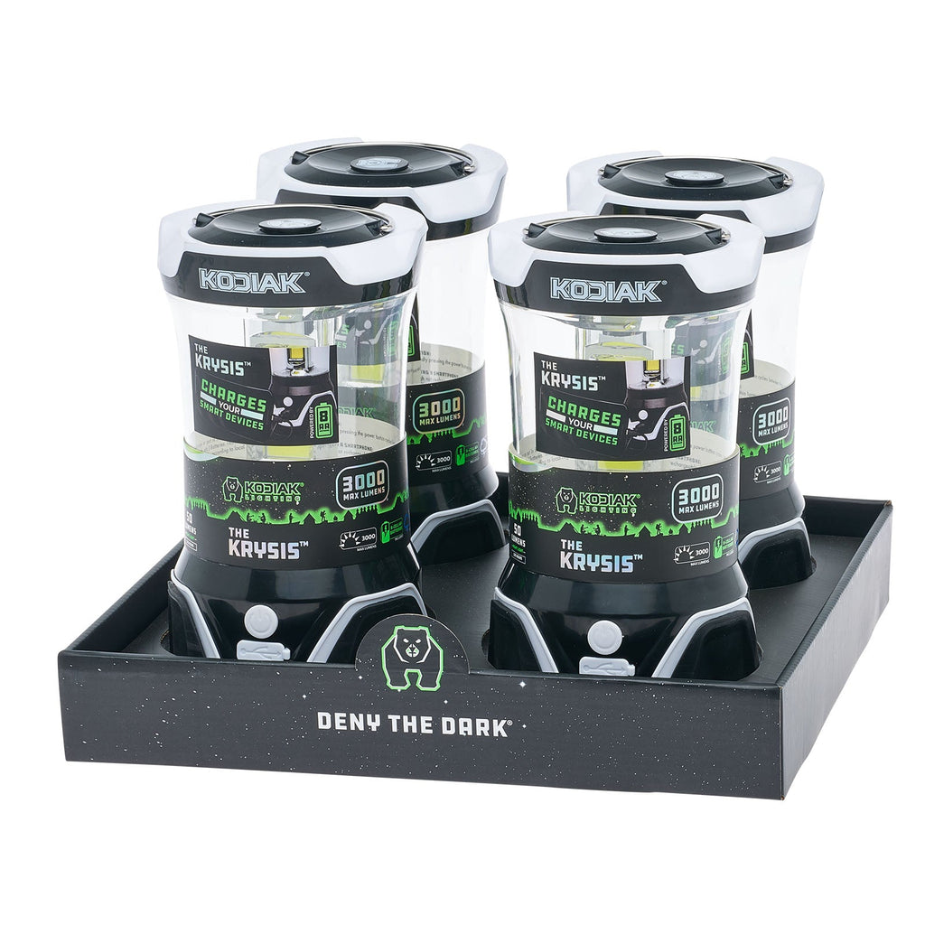 Kodiak® Krysis® 3000 Lumen Battery Powered Lantern