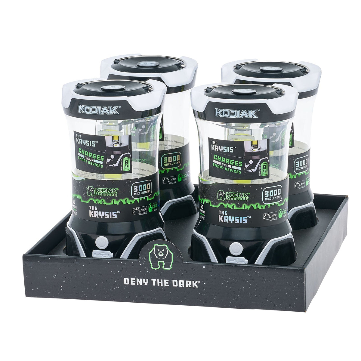 Kodiak® Krysis® 3000 Lumen Battery Powered Lantern