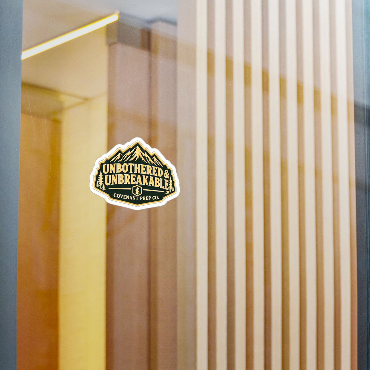 Unbothered and Unbreakable Sticker