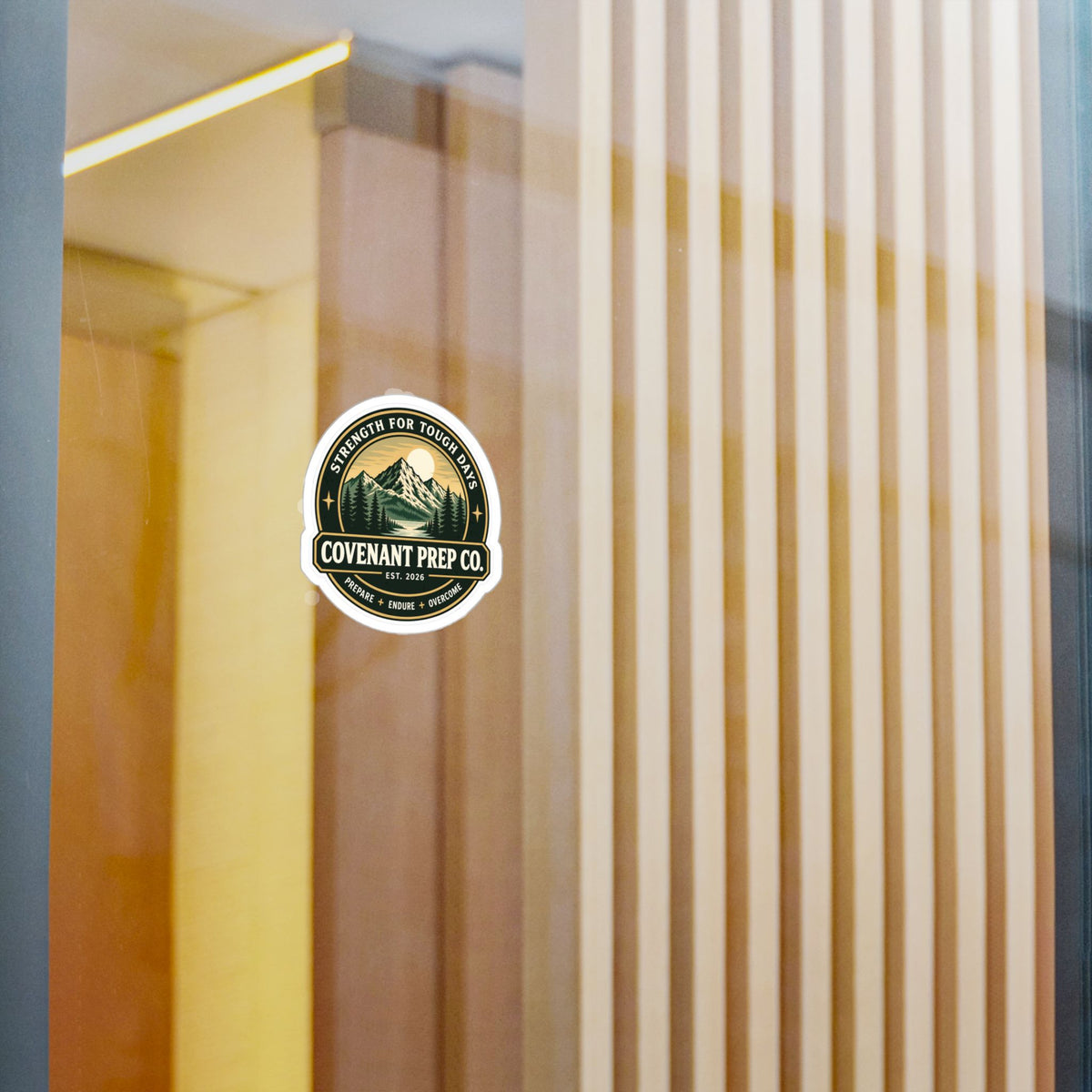 Strength For Tough Days Sticker