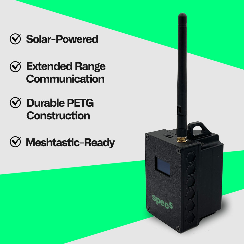 Spec5 Beacon — Meshtastic Solar Base Station