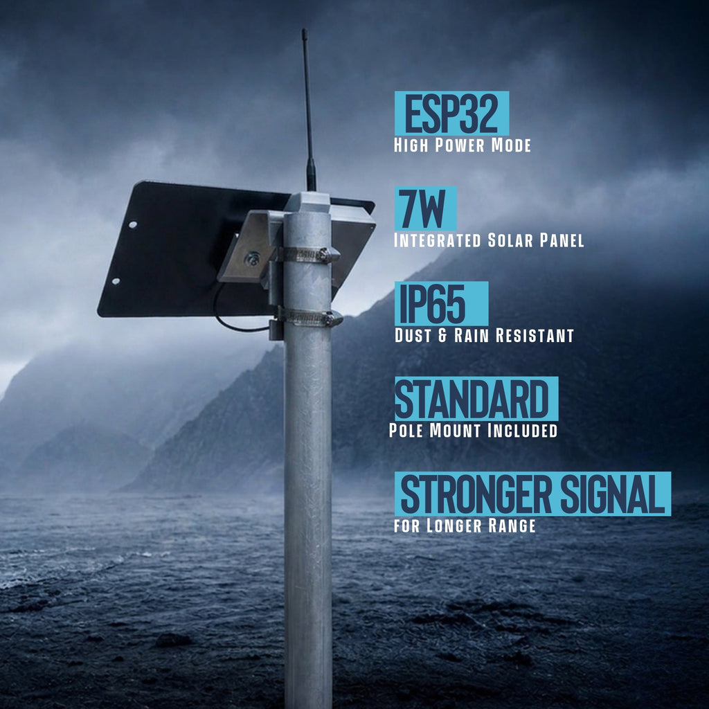 Spec5 Relay Lite — Compact Meshtastic Solar Repeater