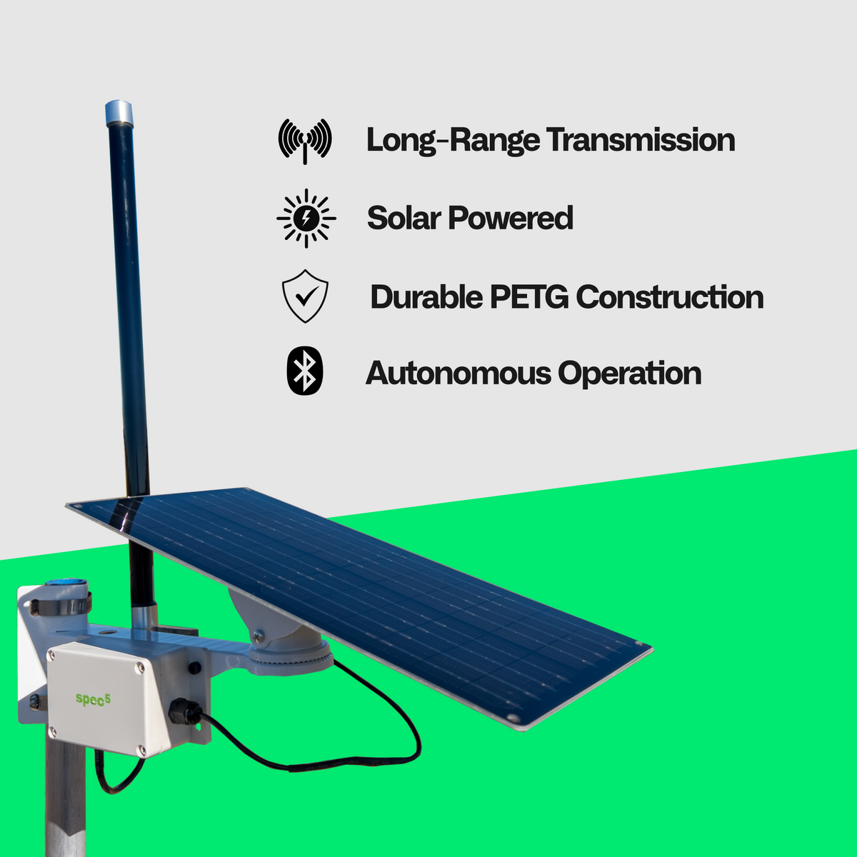 Spec5 Relay — Meshtastic Solar Repeater — view 2