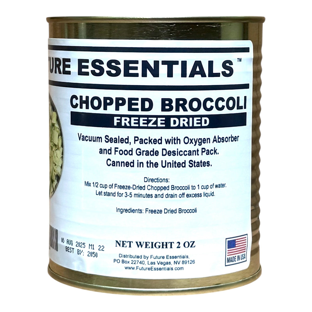 Case (12 Cans) of Future Essentials Freeze Dried Vegetable Variety — view 8