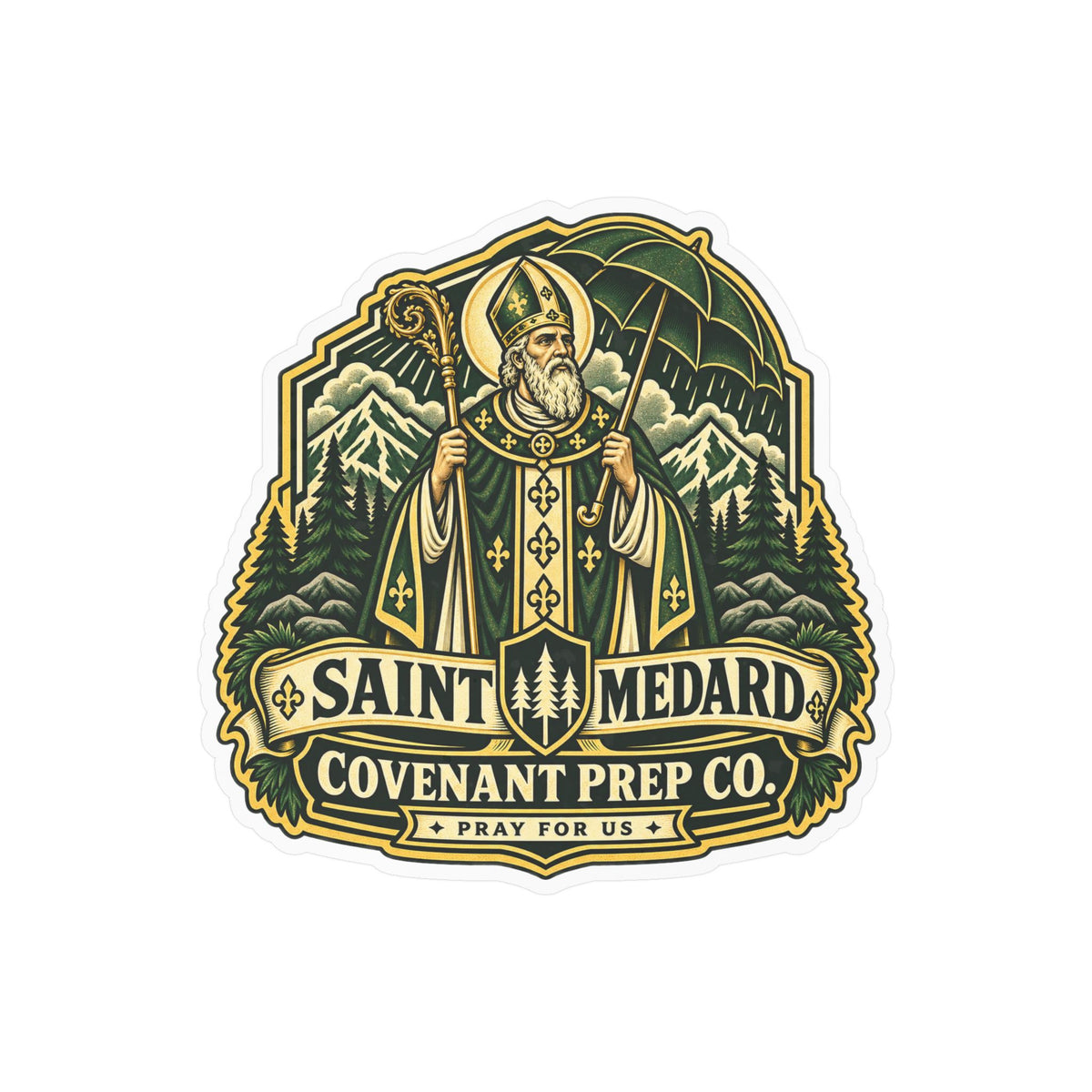 St. Medard Sticker