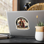 St. Florian Round Badge Sticker