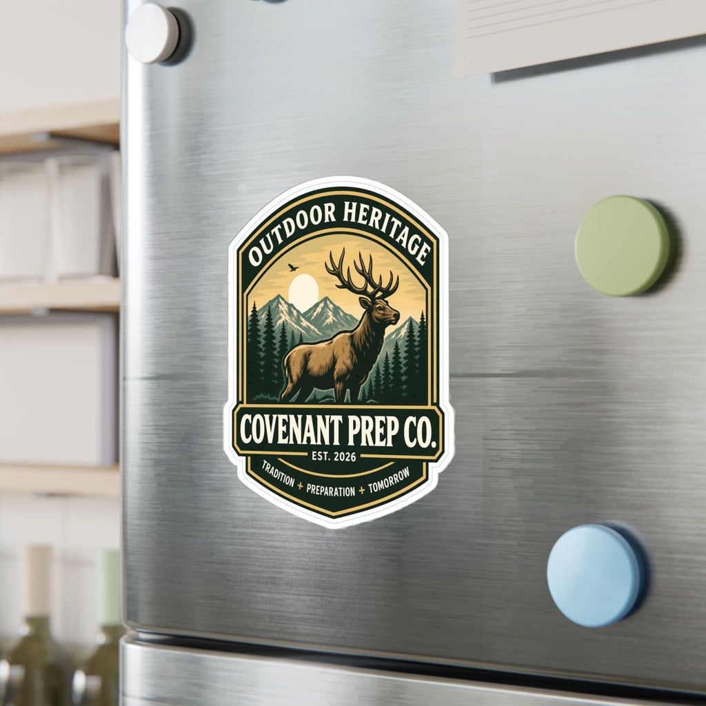 Outdoor Heritage Elk Sticker
