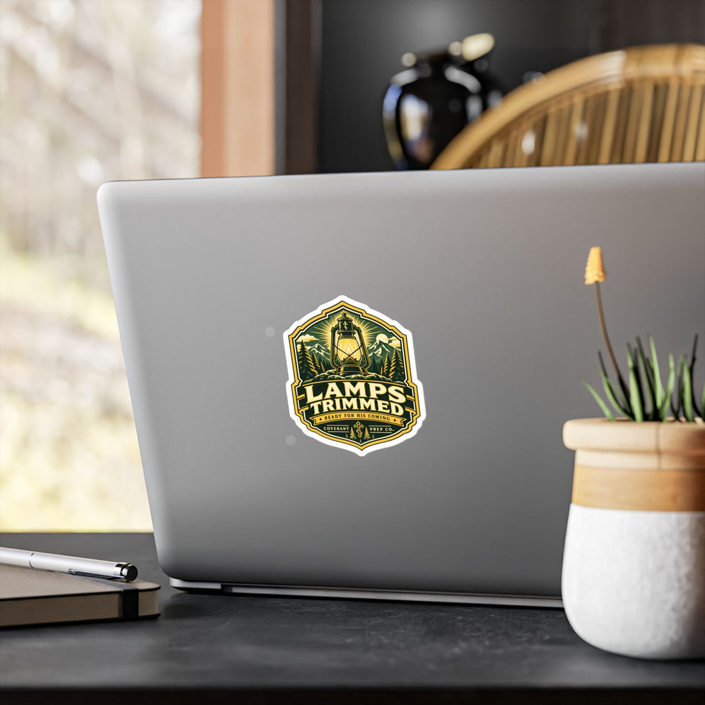 Lamps Trimmed Sticker