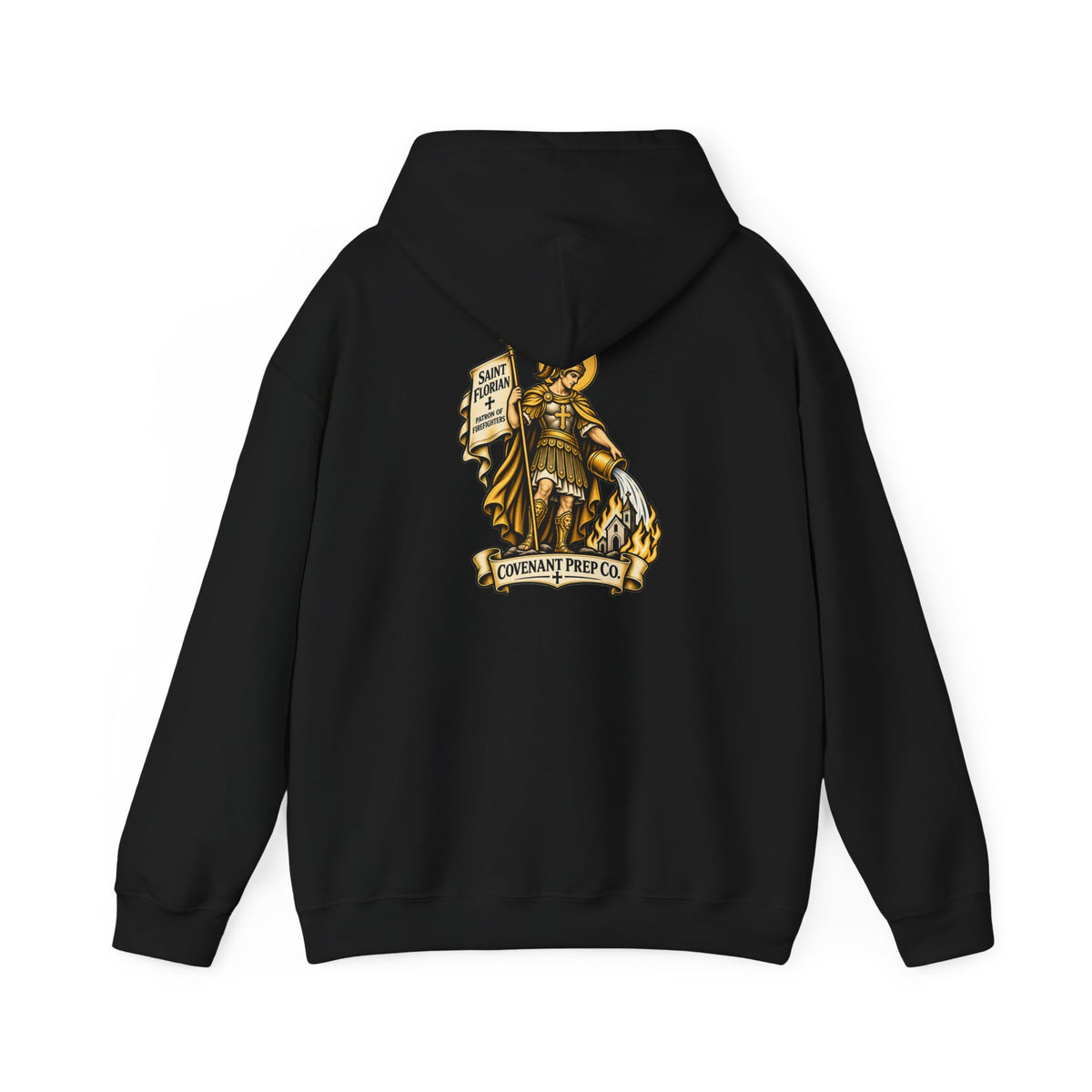 St. Florian Gold Hoodie - Classic Fleece