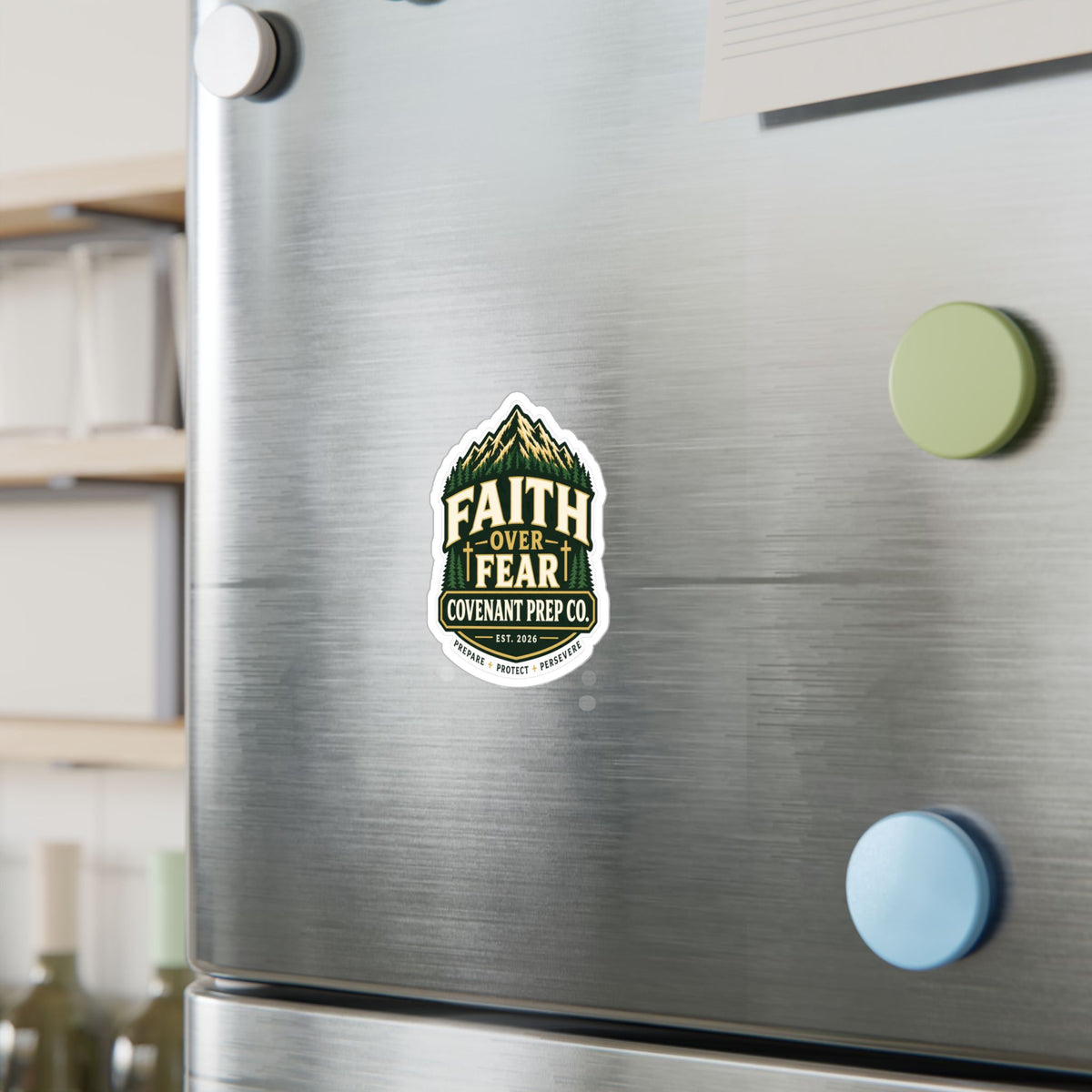 Faith Over Fear Sticker
