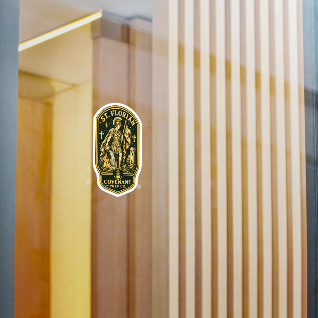 St. Florian Shield Sticker