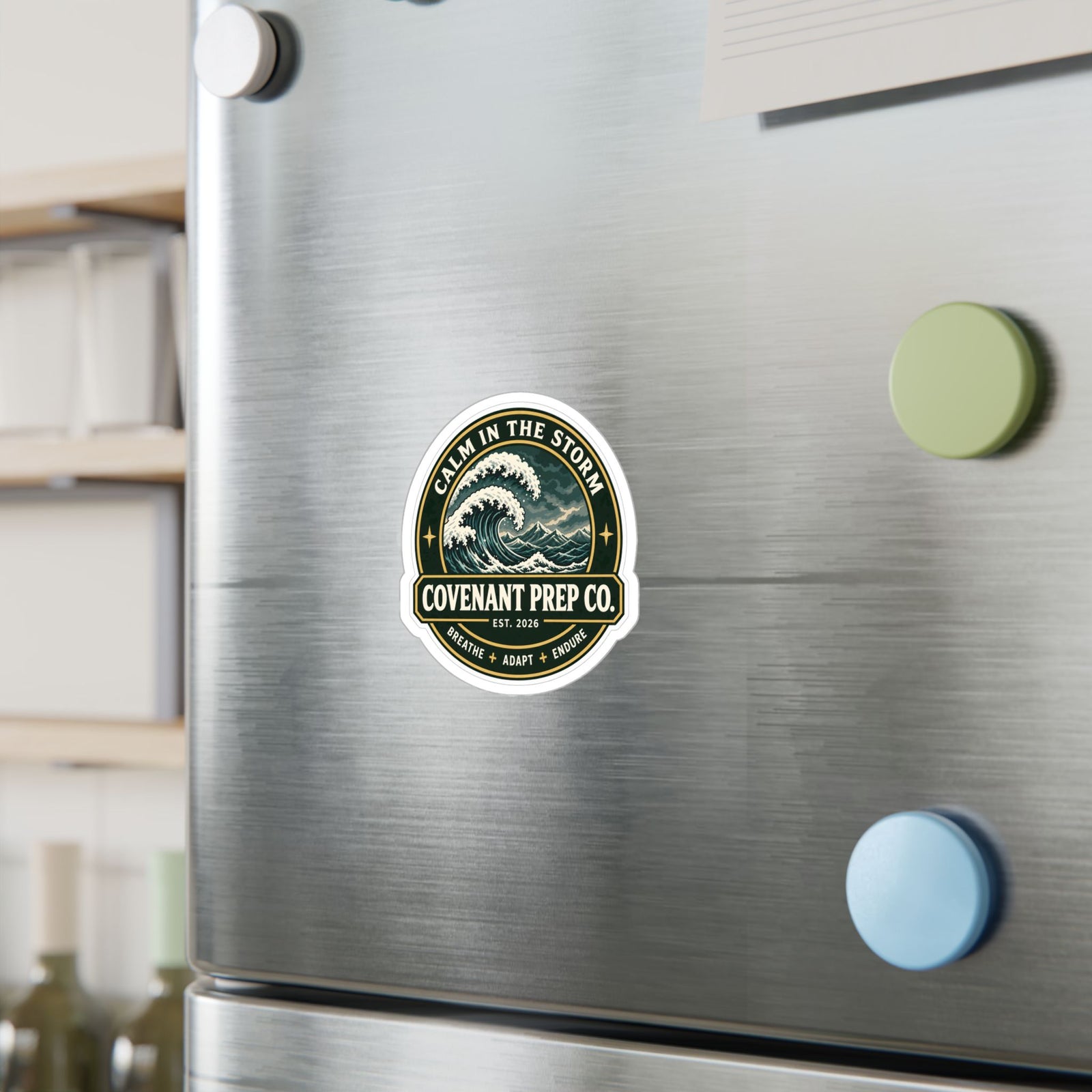 Calm In The Storm Sticker