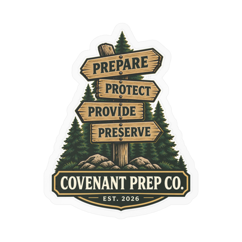 Prepare Protect Provide Preserve Sticker