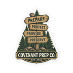 Prepare Protect Provide Preserve Sticker