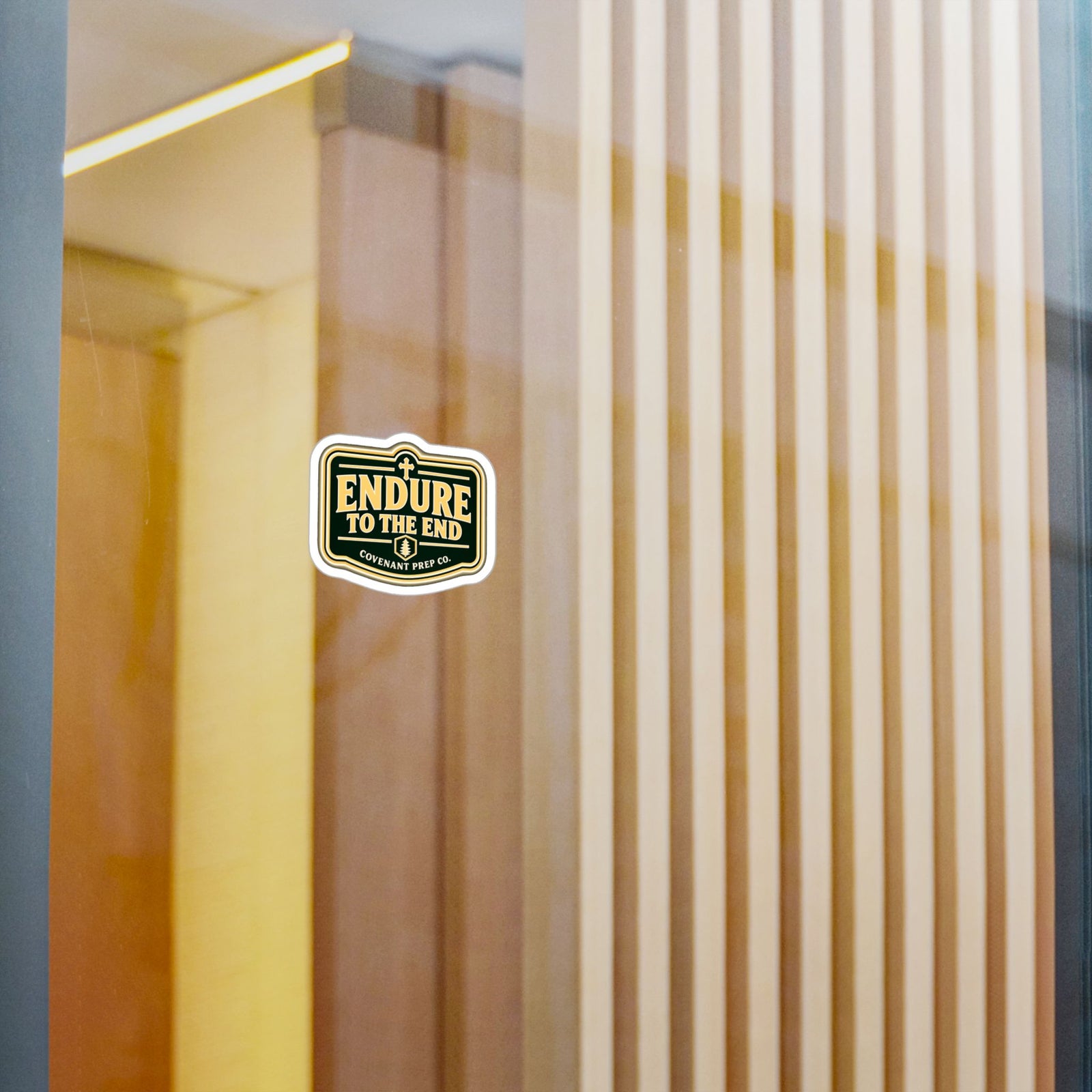 Endure To The End Sticker