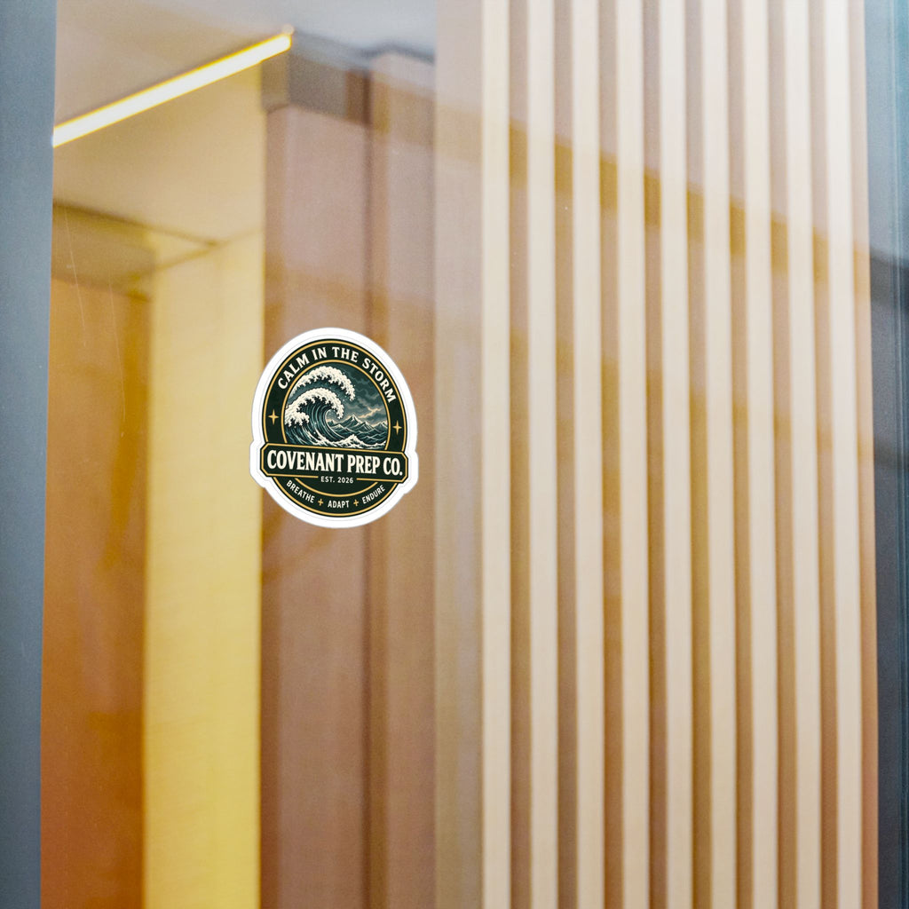 Calm In The Storm Sticker