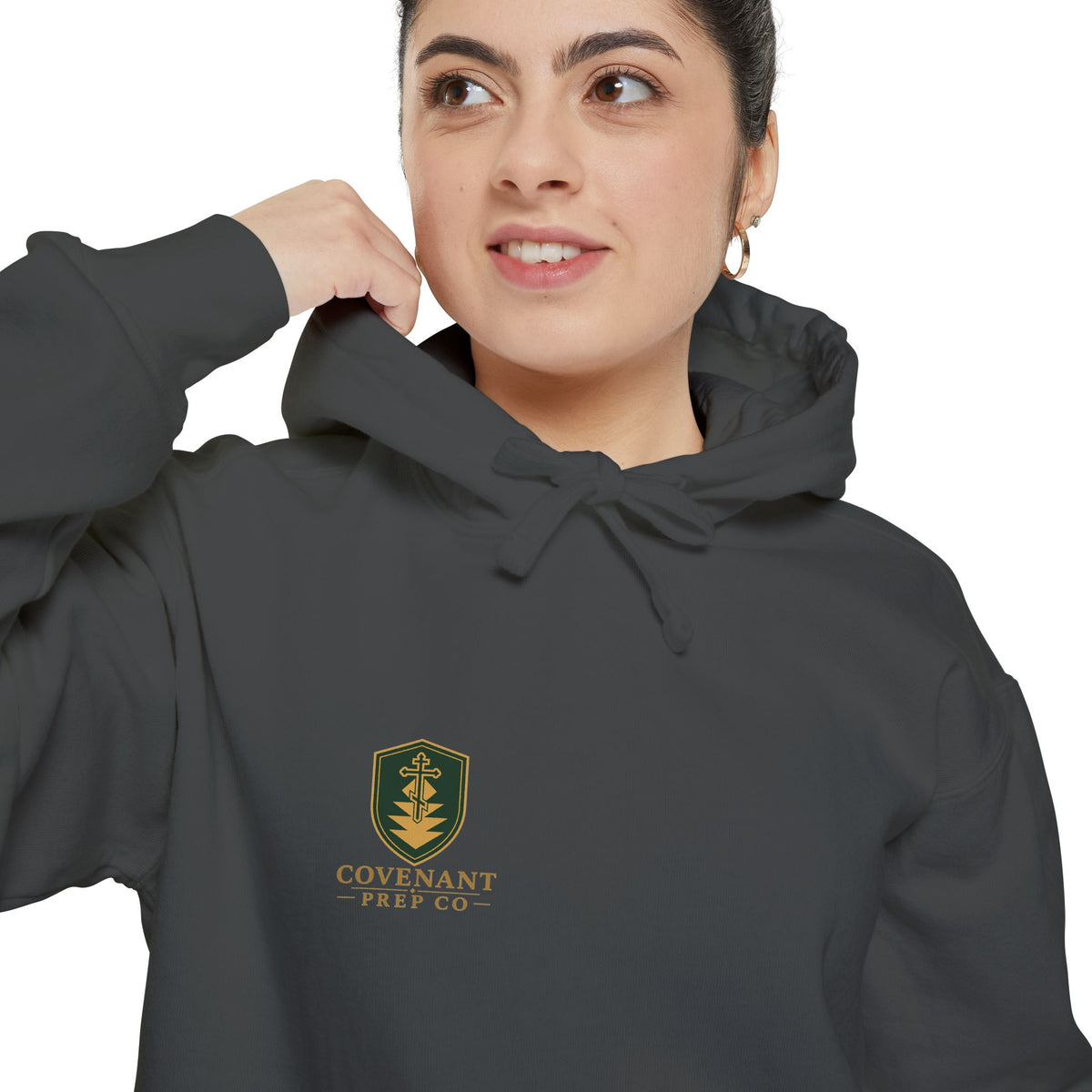 St. Florian Gold Arch Hoodie - Premium Garment-Dyed
