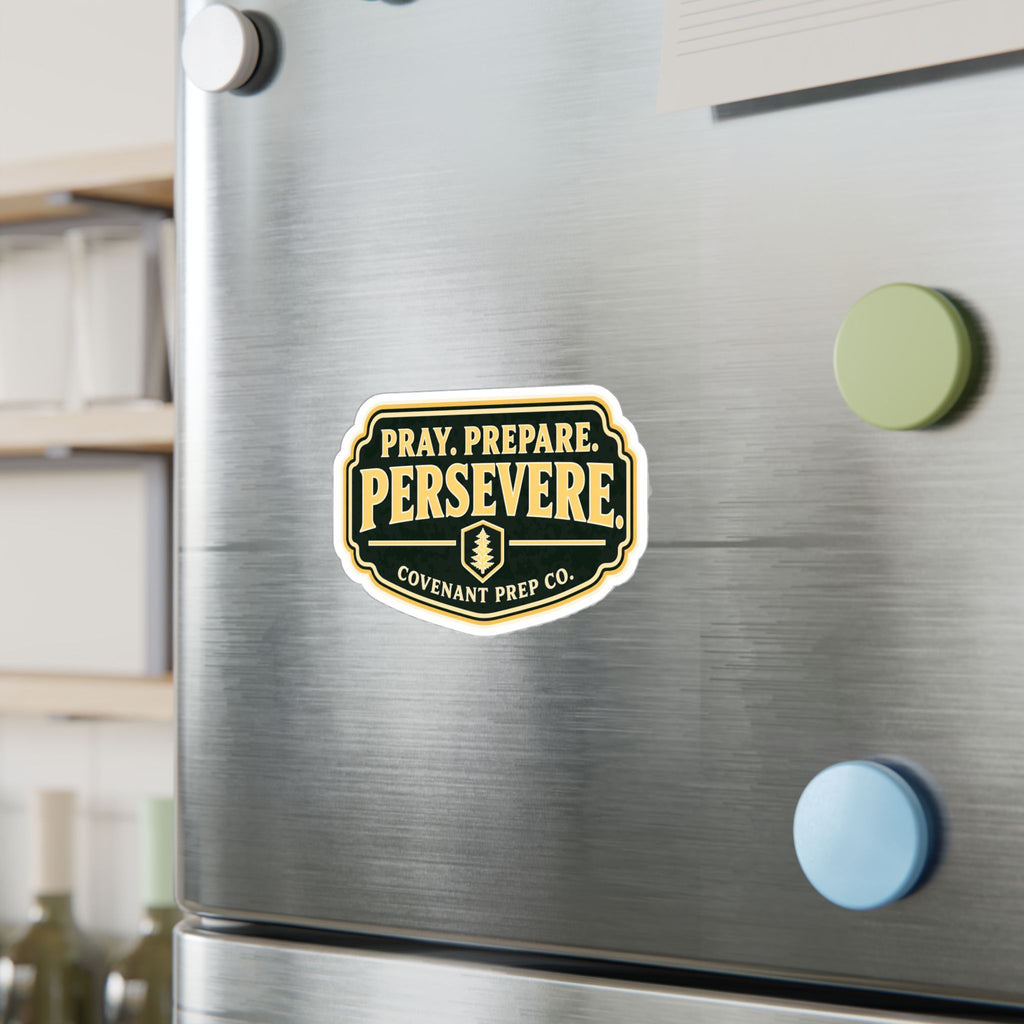 Pray. Prepare. Persevere. Sticker