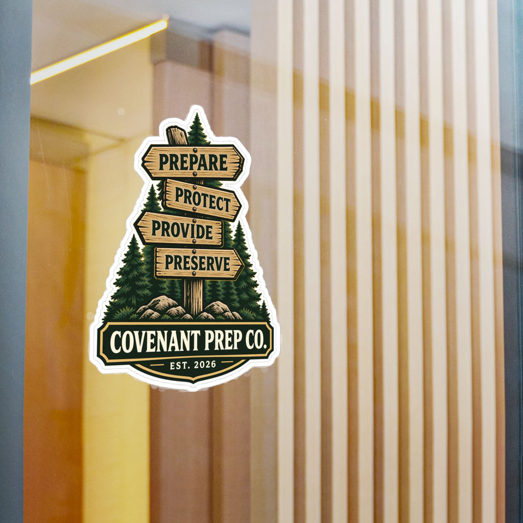 Prepare Protect Provide Preserve Sticker