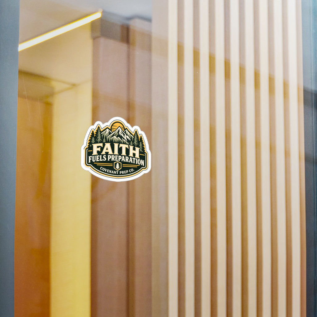 Faith Fuels Preparation Sticker