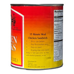 Yoder’s Canned Chicken Chunks — 28 oz, Fully Cooked (10+ Year Shelf Life)