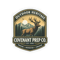 Outdoor Heritage Elk Sticker