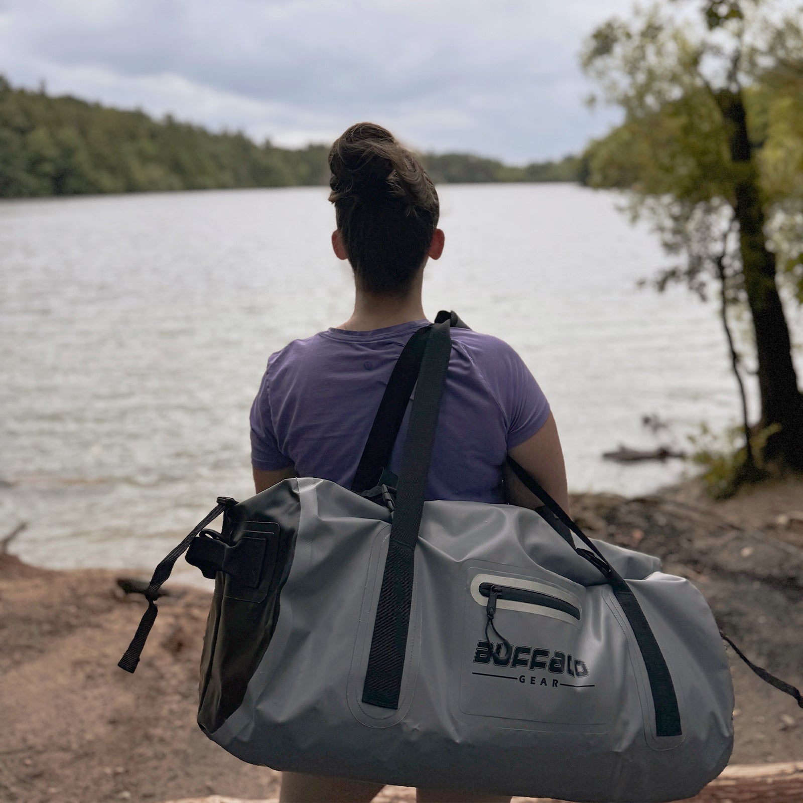 63QT Roll Top Waterproof Duffel Bag — view 2