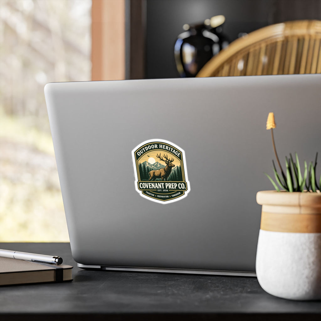 Outdoor Heritage Elk Sticker