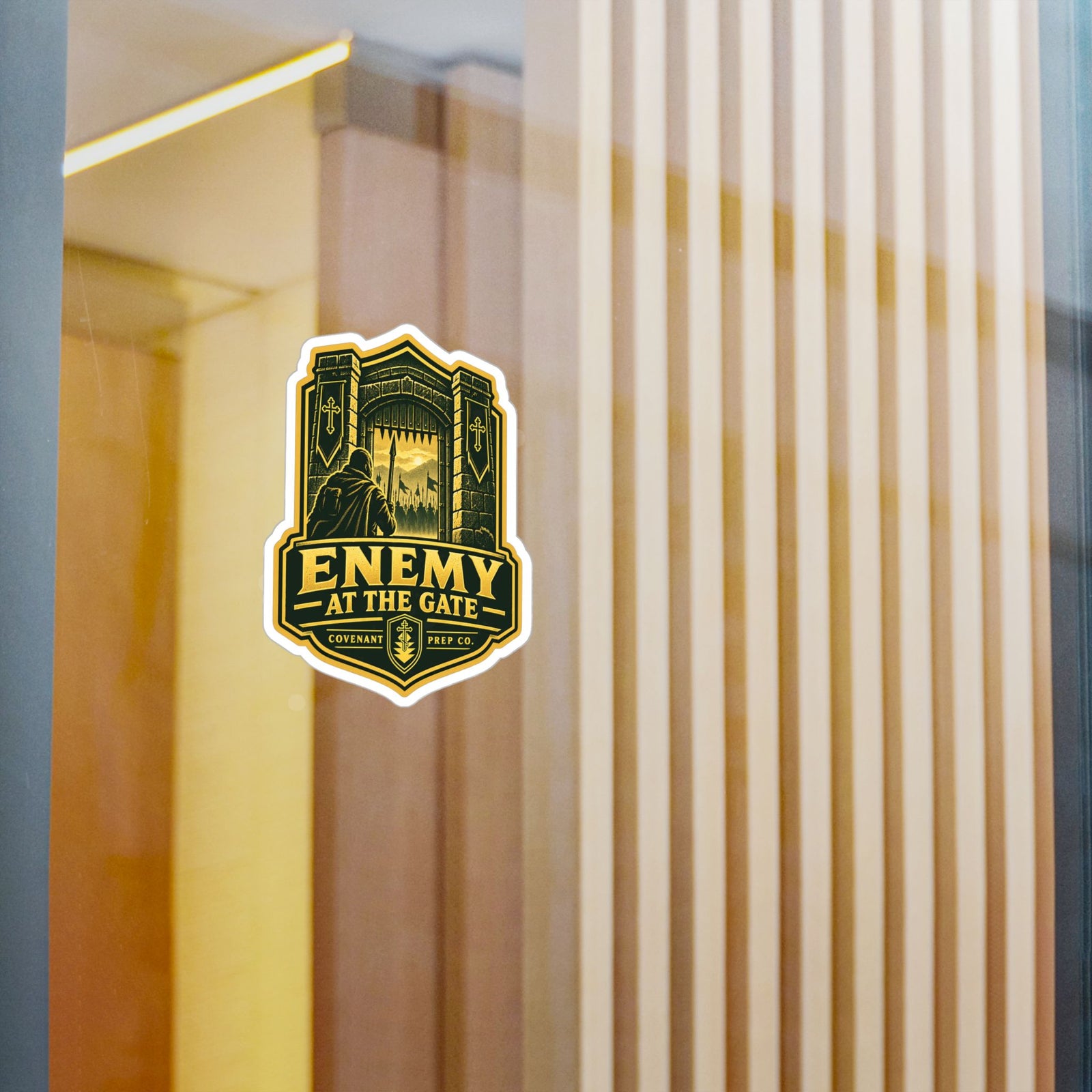 Enemy At The Gate Sticker
