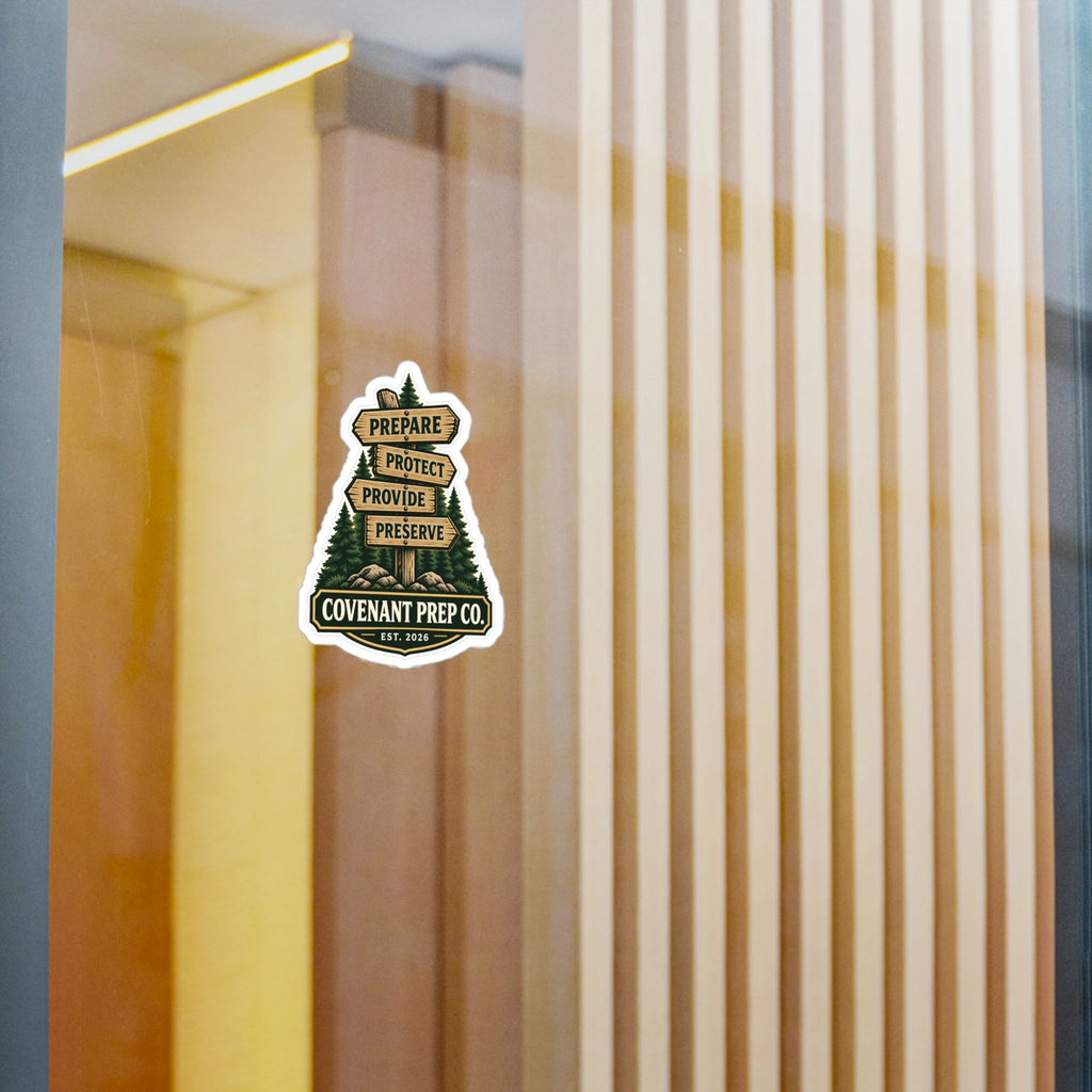 Prepare Protect Provide Preserve Sticker