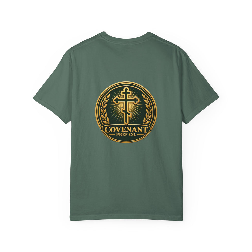 Gold Coin Cross Tee