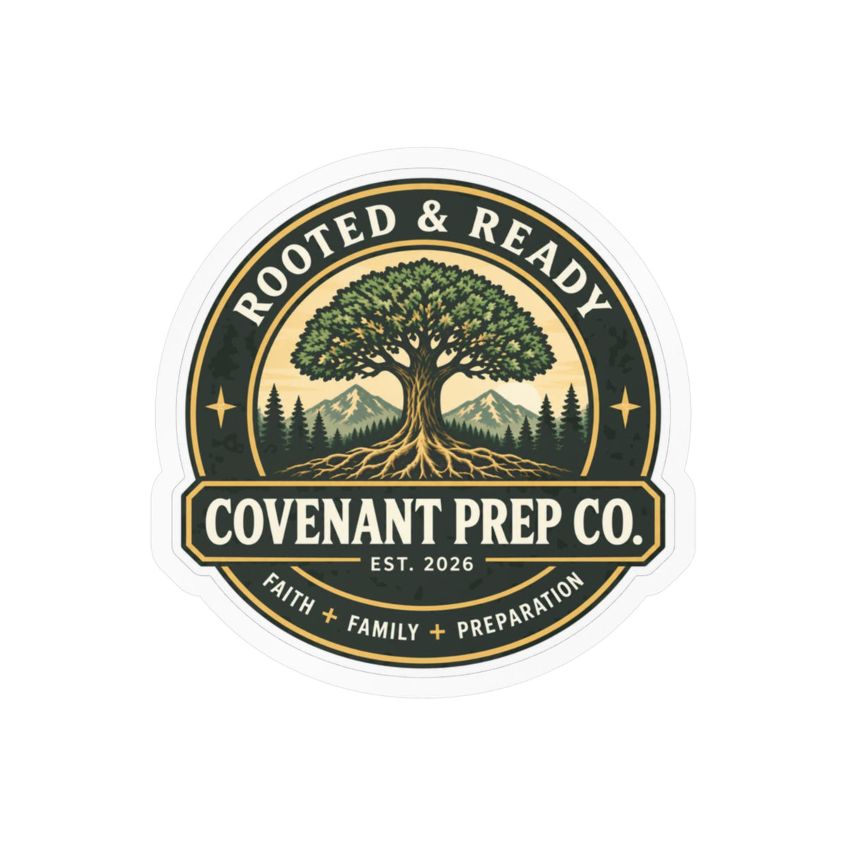 Rooted and Ready Sticker
