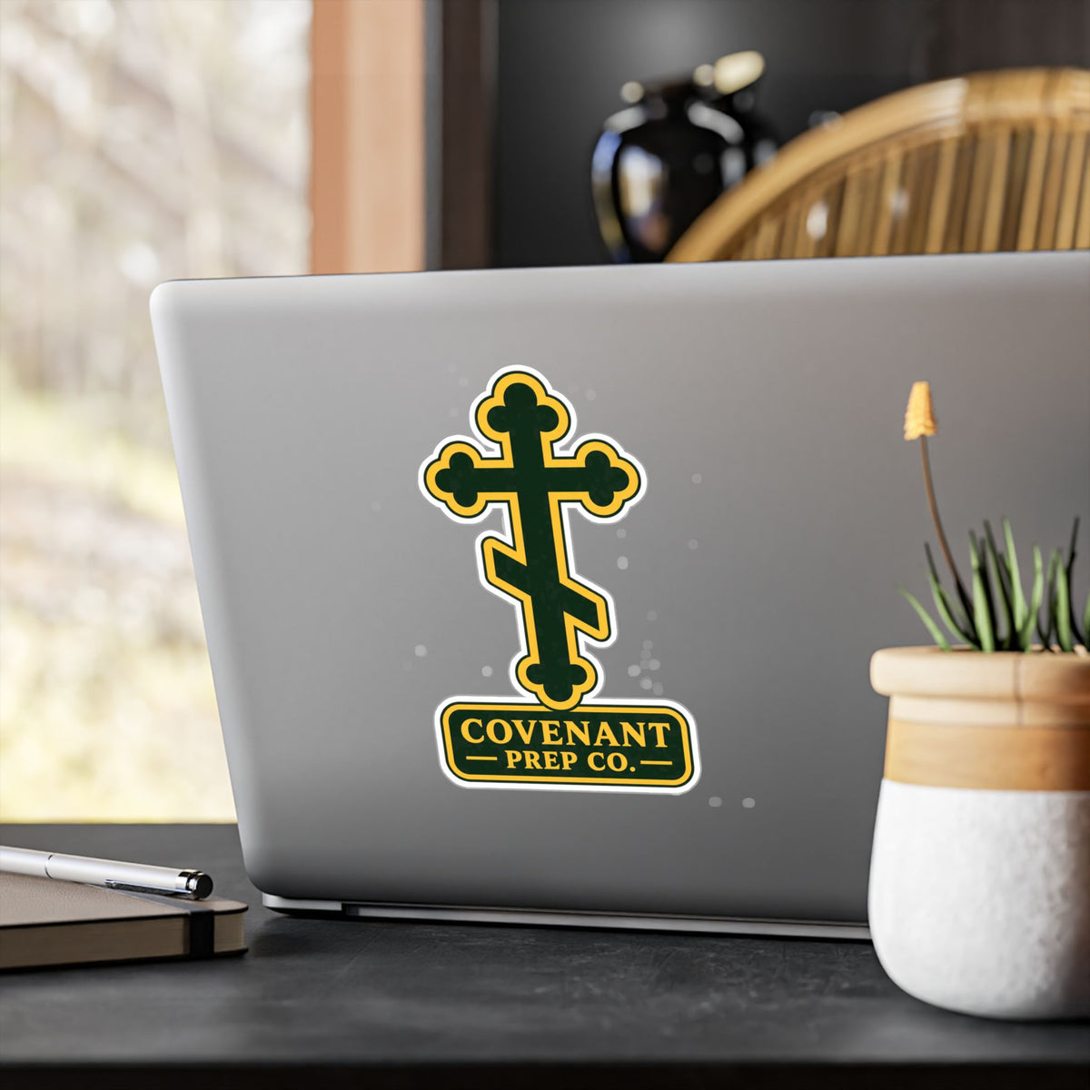 Covenant Cross Sticker