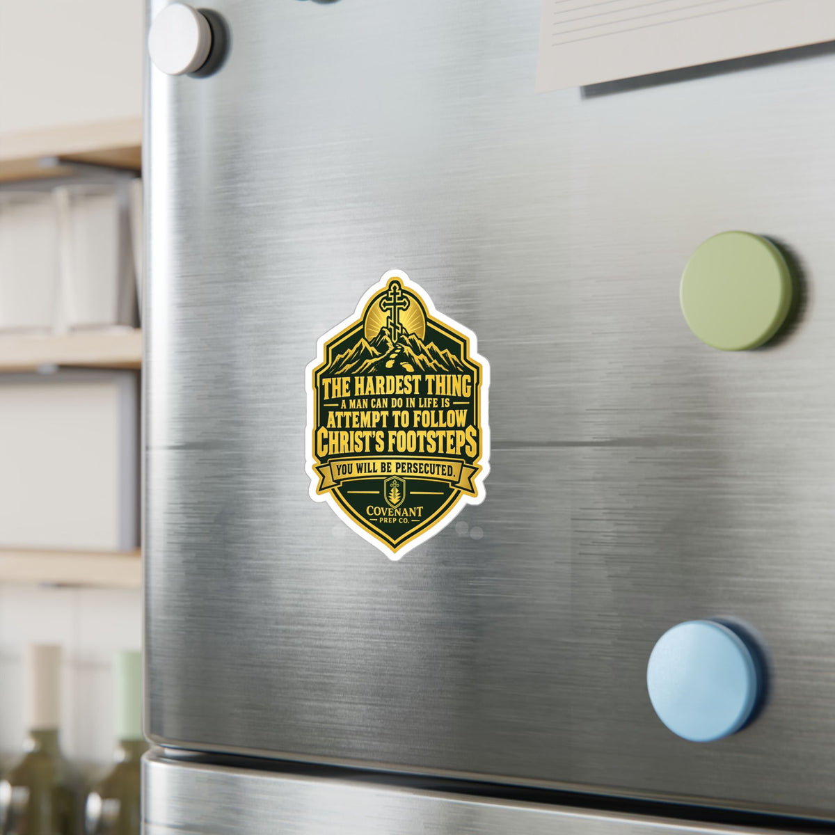 Christs Footsteps Sticker