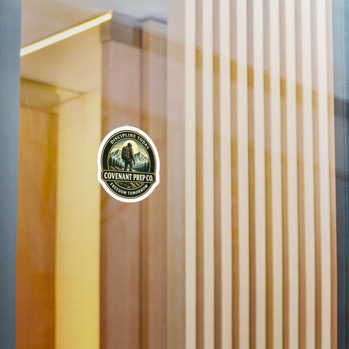 Discipline Today, Freedom Tomorrow Sticker