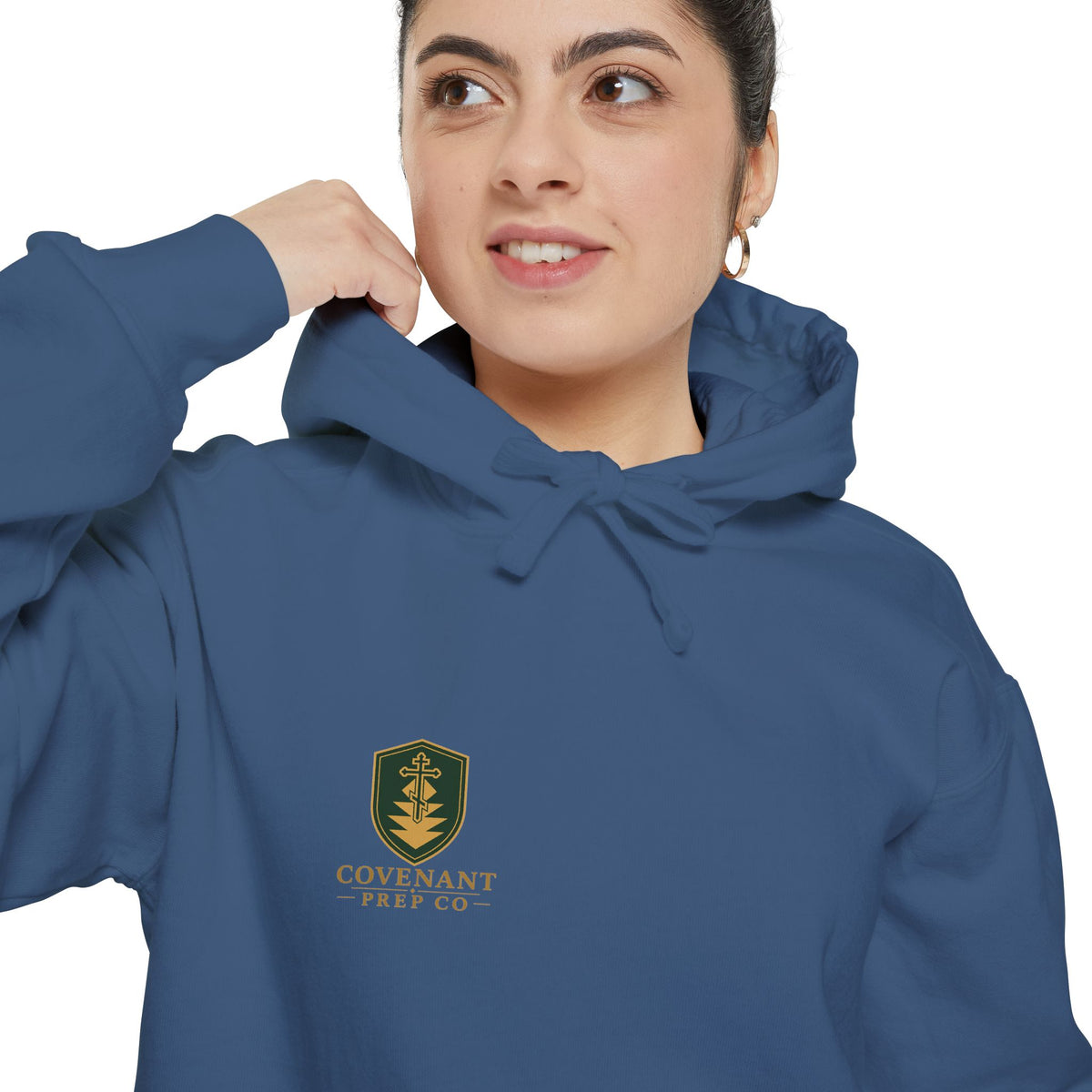 St. Michael Hoodie - Premium Garment-Dyed