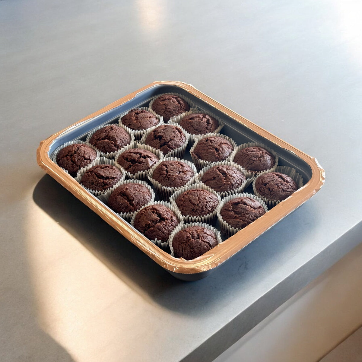 Military MRE Tray Packs — Chocolate Muffin, 12-Pack (UGR Component) — view 6