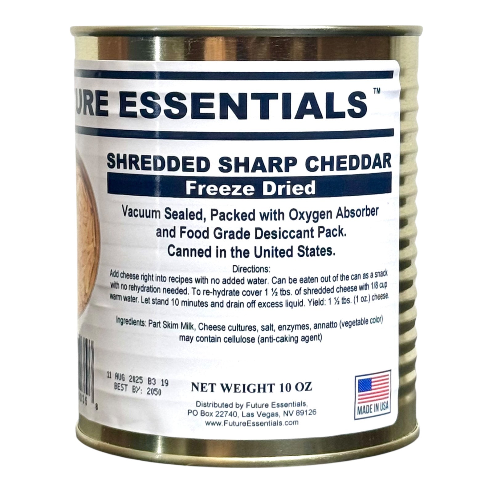 Case (12 Cans) of Future Essentials Freeze Dried Cheese Variety — view 4