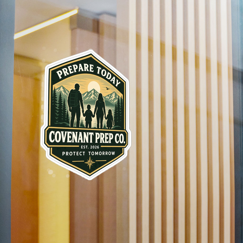 Prepare Today, Protect Tomorrow Sticker