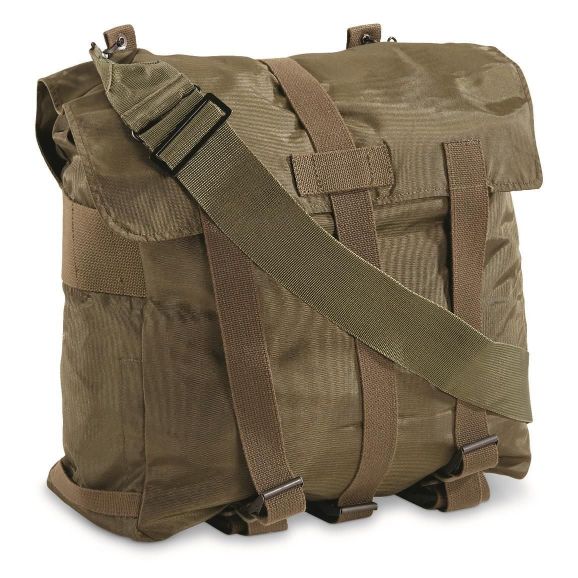 Austrian OD Combat Pack with Strap — Like New