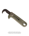 French OD Paratrooper Belt Cutter — Like New
