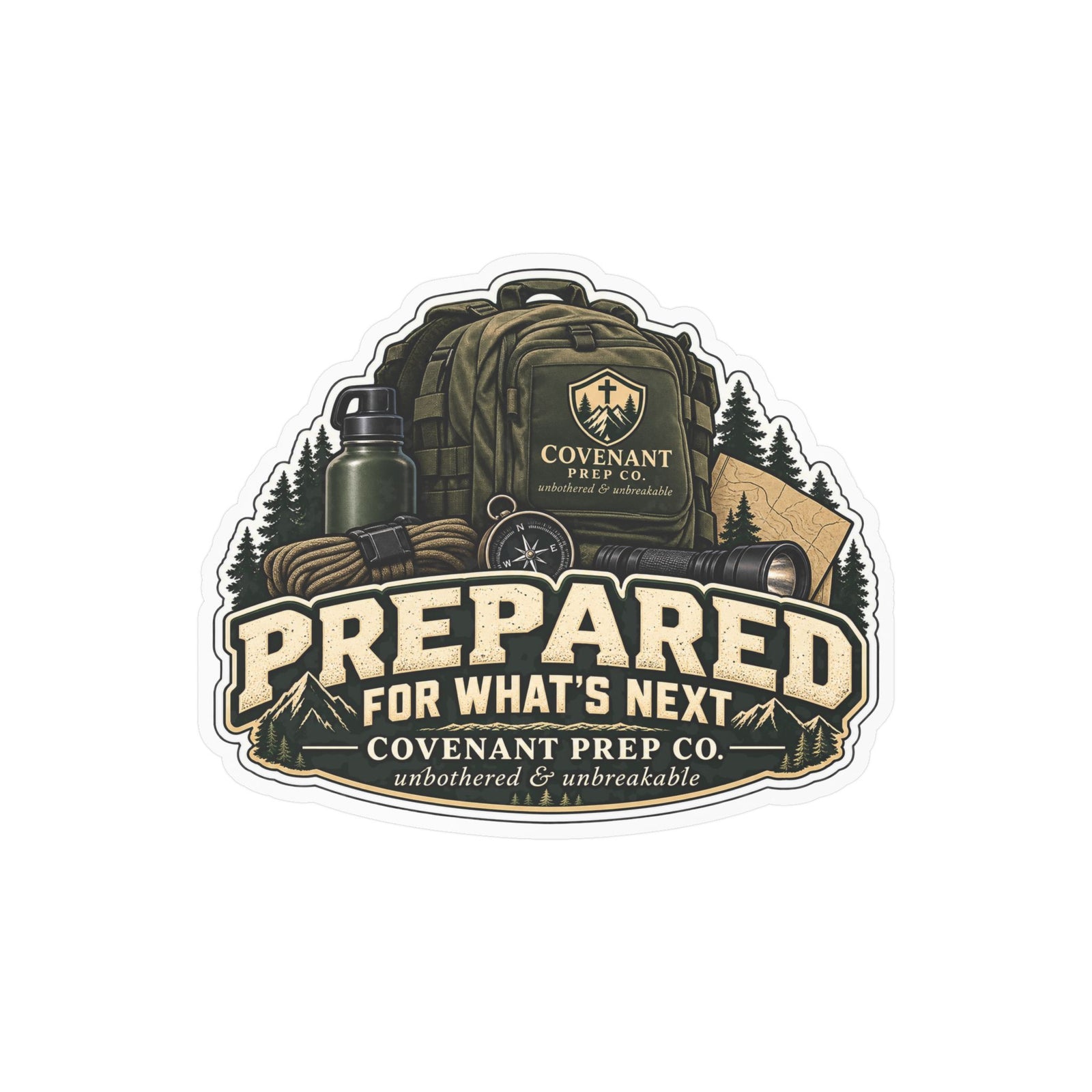 Prepared For Whats Next Sticker