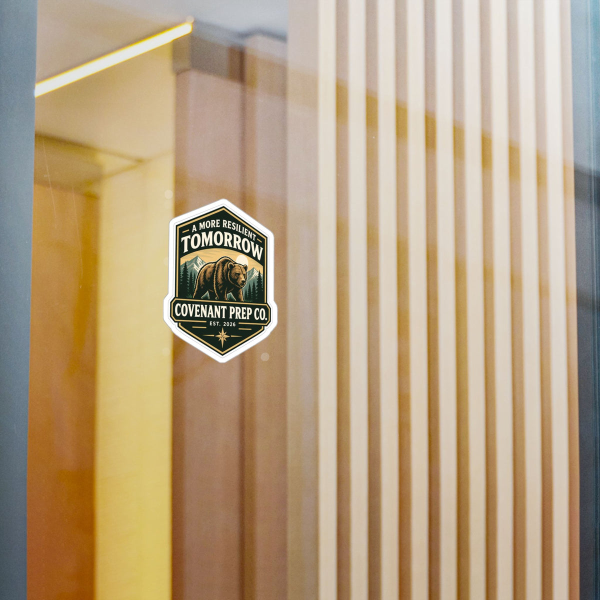 A More Resilient Tomorrow Sticker