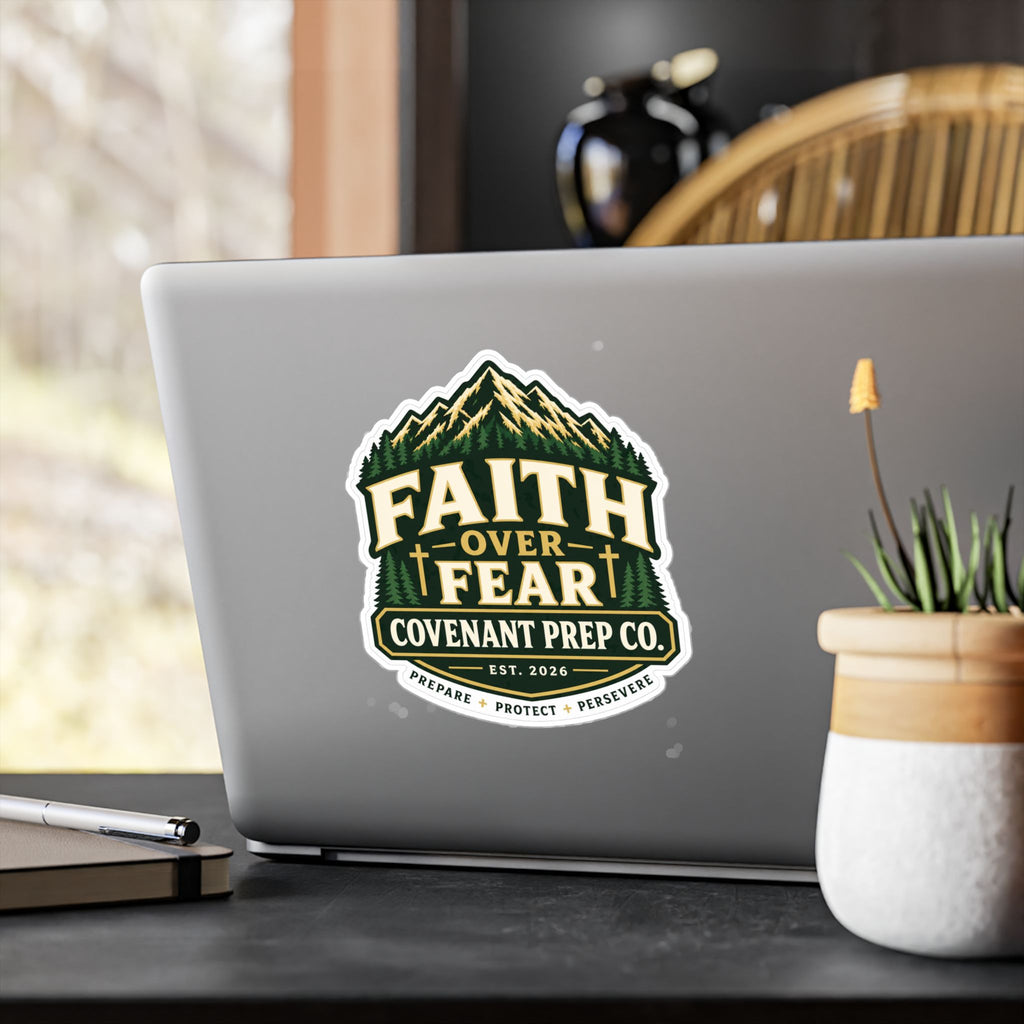 Faith Over Fear Sticker