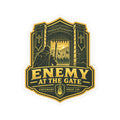 Enemy At The Gate Sticker