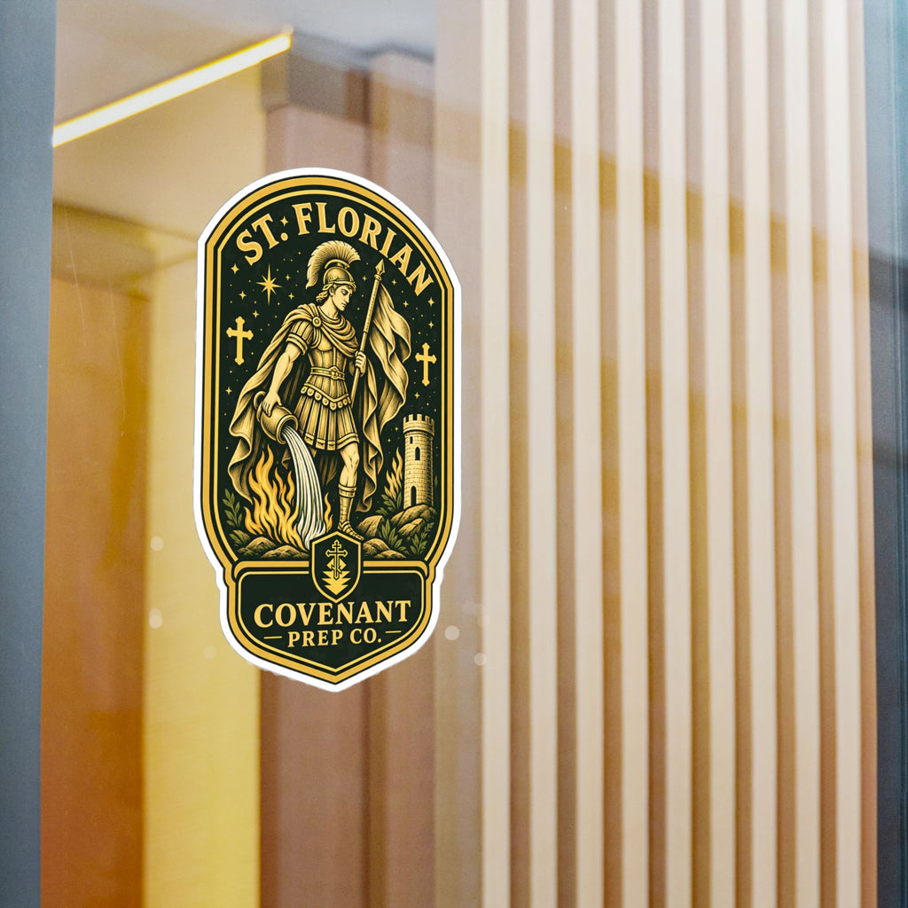 St. Florian Shield Sticker