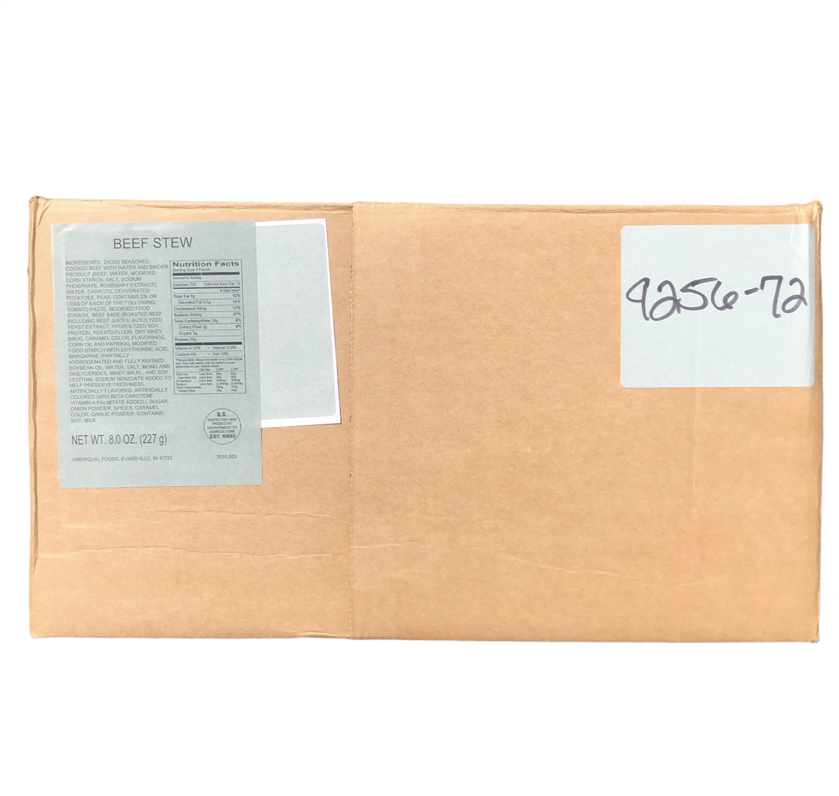 BULK MRE Entree - 72 packs of Beef Stew — view 3