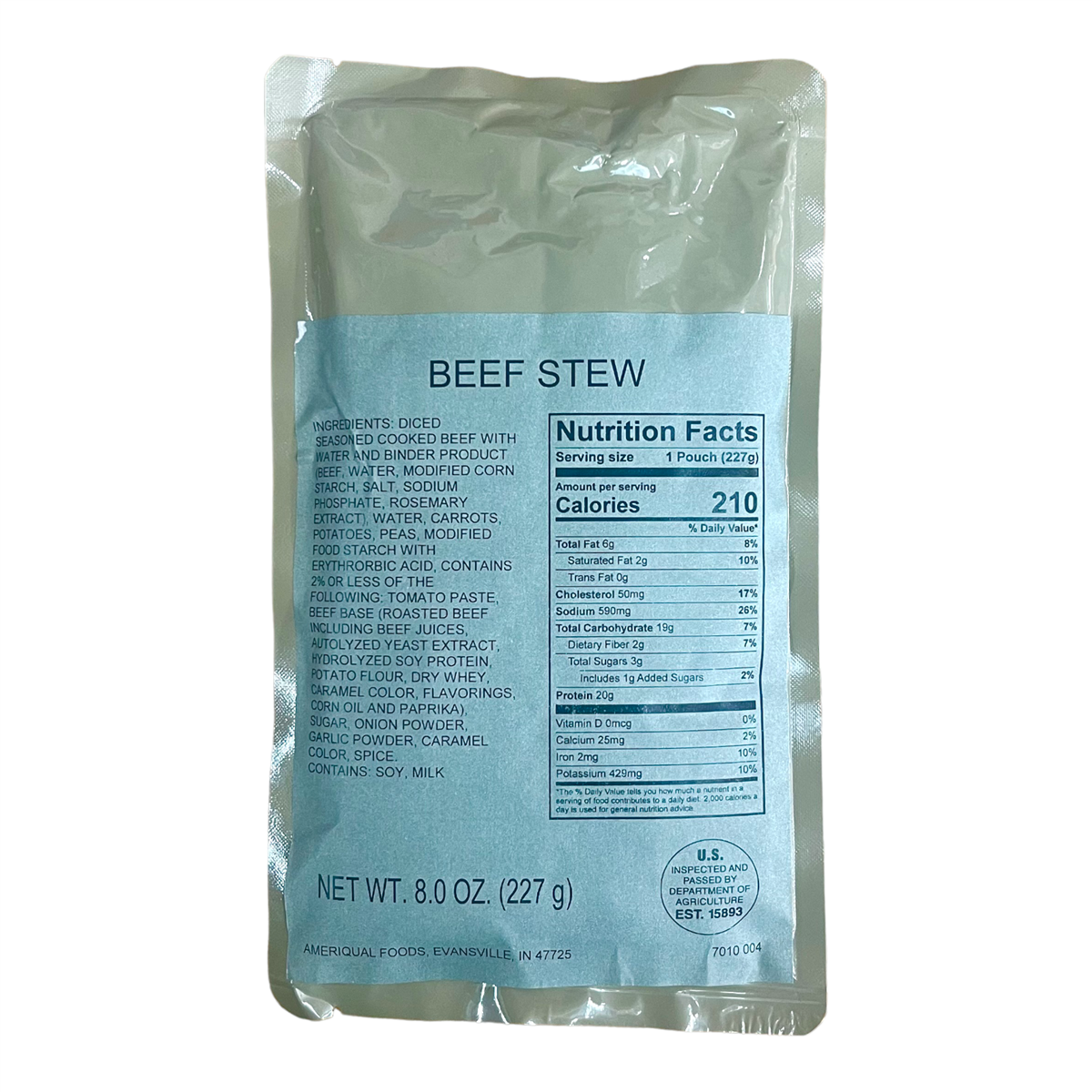 BULK MRE Entree - 72 packs of Beef Stew — view 4