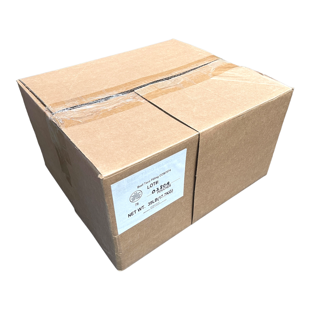 BULK MRE Entree - 72 packs of Beef Taco Filling — view 3